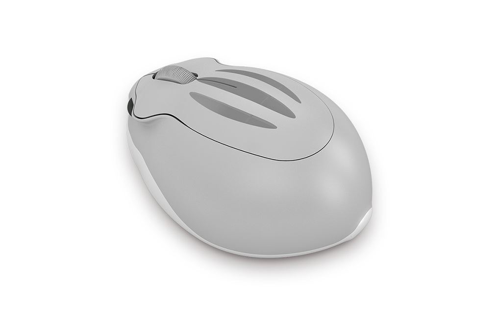 Chuột Không Dây Akko Hamster Plus Màu Xám