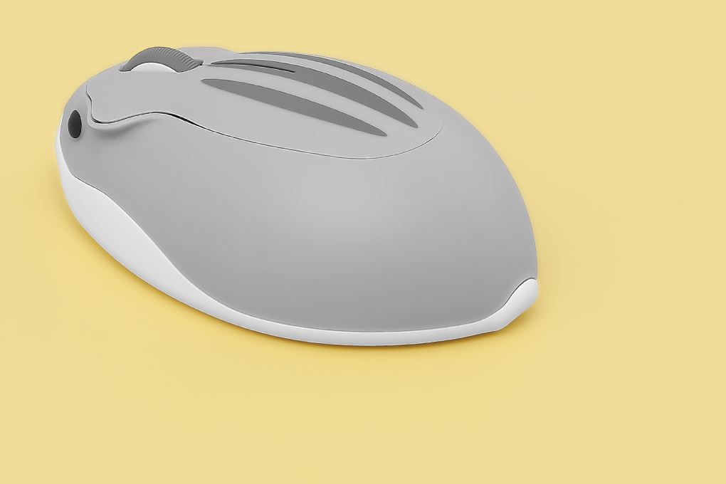 Chuột Không Dây Akko Hamster Plus Màu Xám