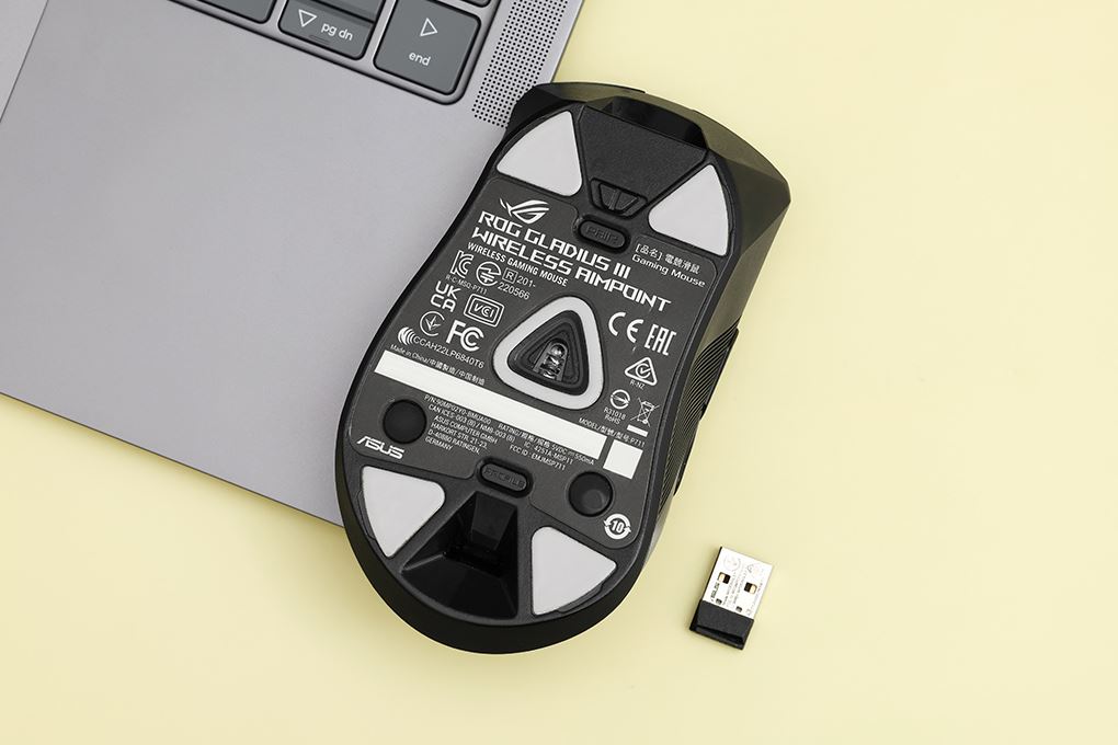 Chuột sạc Bluetooth Asus ROG Gladius III WL Aimpoint - 11