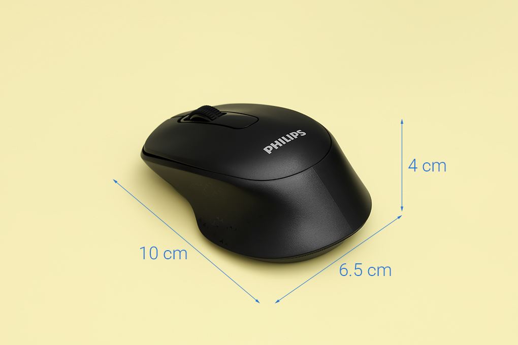 Chuột Bluetooth Philips SPK7448 Màu Đen