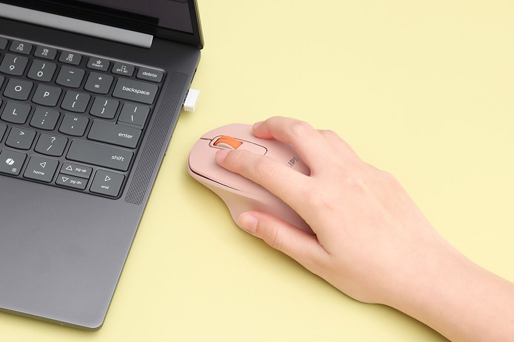 Chuột Bluetooth Philips SPK7448 Màu Hồng