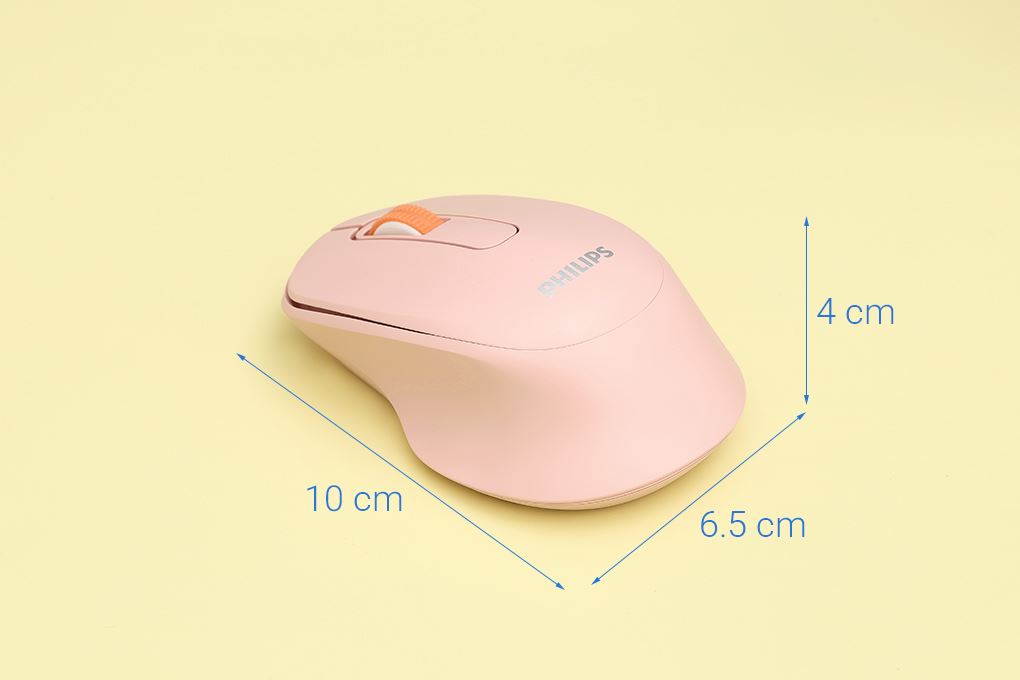 Chuột Bluetooth Philips SPK7448 Màu Hồng