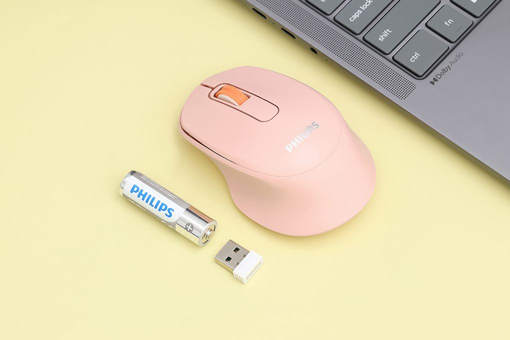 Chuột Bluetooth Philips SPK7448 Màu Hồng