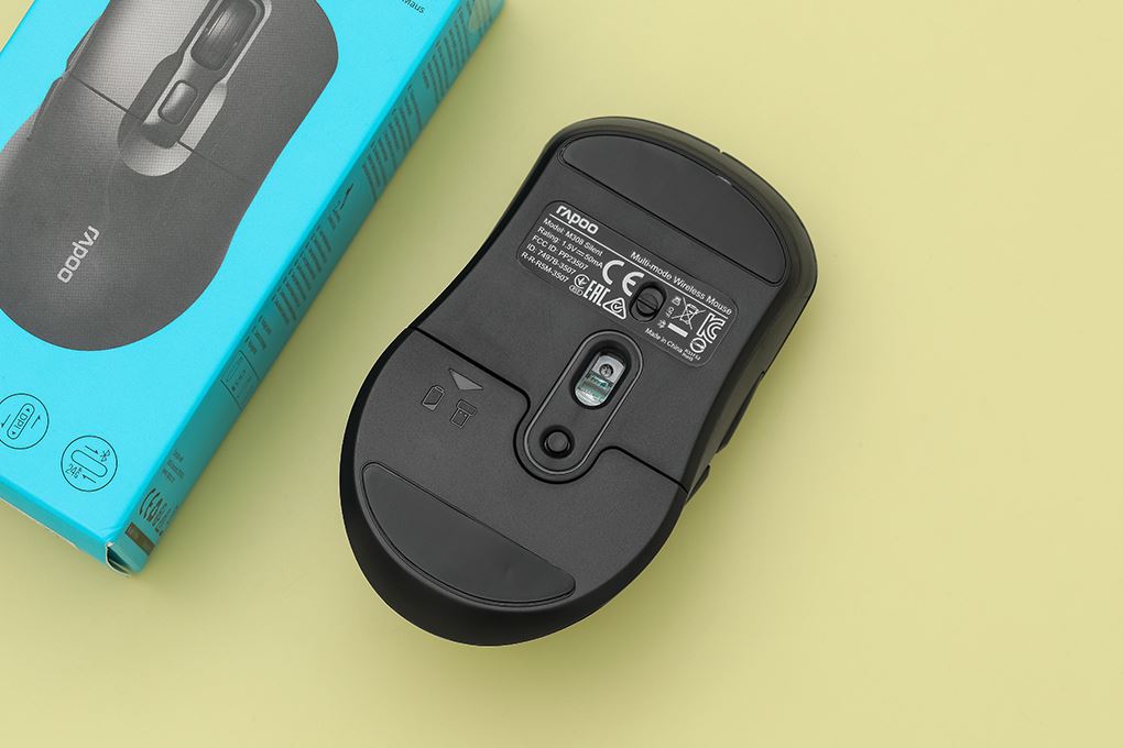 Chuột Bluetooth Silent Rapoo B2W Màu Đen