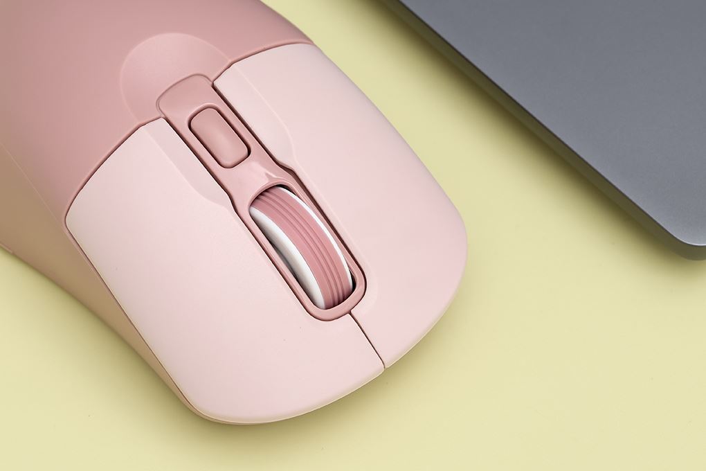 Chuột Bluetooth Silent Rapoo B2W Màu Hồng