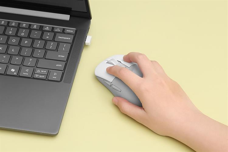 Chuột Bluetooth Silent Rapoo B2W Màu Xám