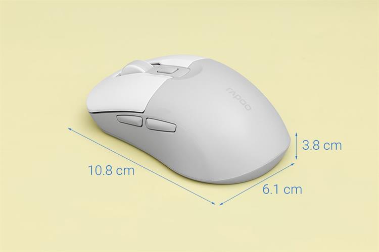 Chuột Bluetooth Silent Rapoo B2W Màu Xám