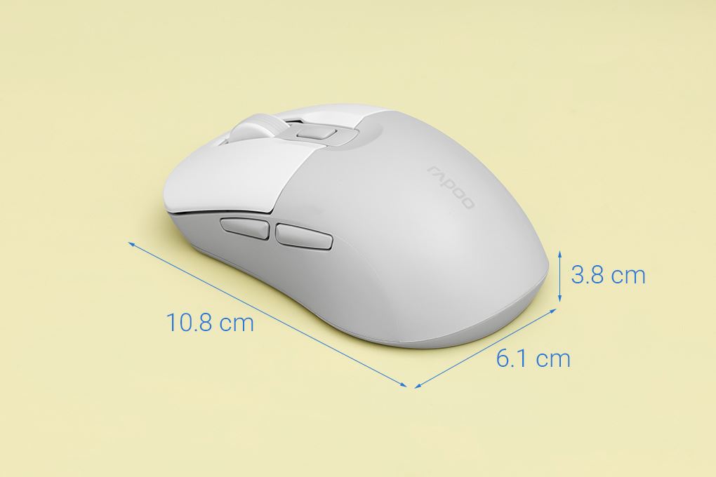 Chuột Bluetooth Silent Rapoo B2W Màu Xám
