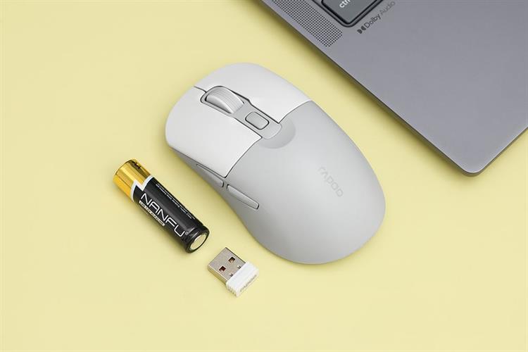 Chuột Bluetooth Silent Rapoo B2W Màu Xám