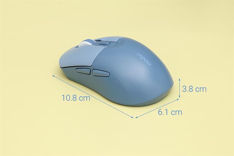 Chuột Bluetooth Silent Rapoo B2W Màu Xanh Dương