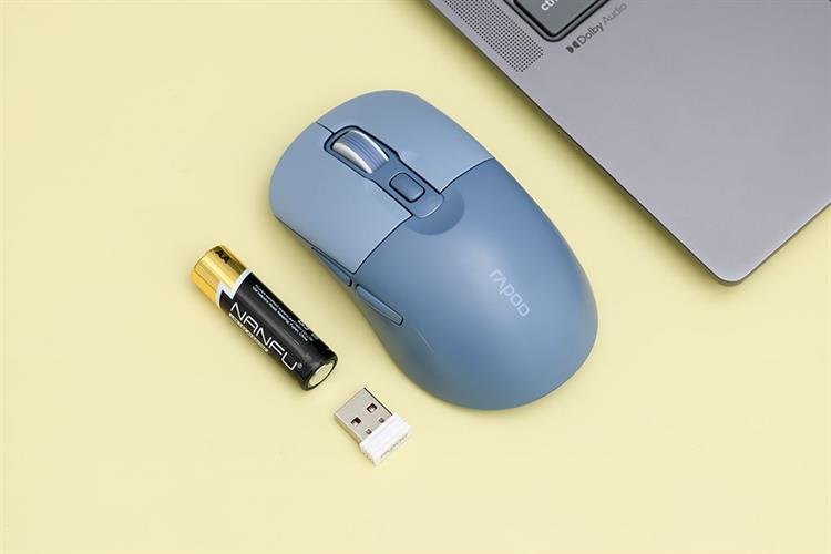 Chuột Bluetooth Silent Rapoo B2W Màu Xanh Dương