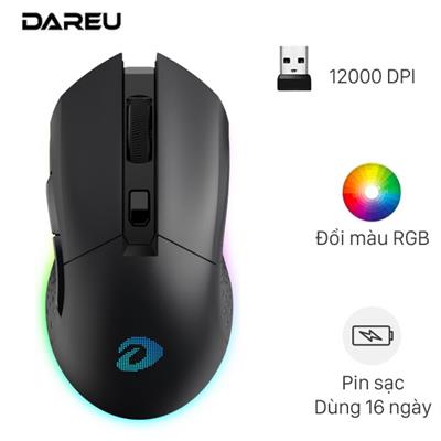 Chuột sạc Không dây Gaming Dareu EM901X