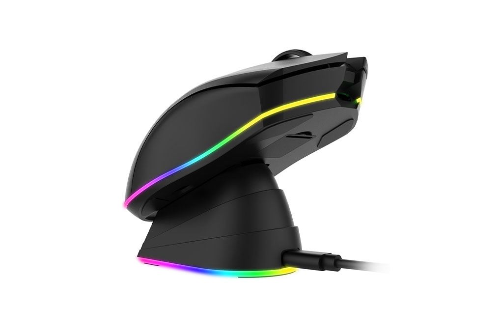 Chuột sạc Không dây Gaming Dareu EM901X Màu Đen