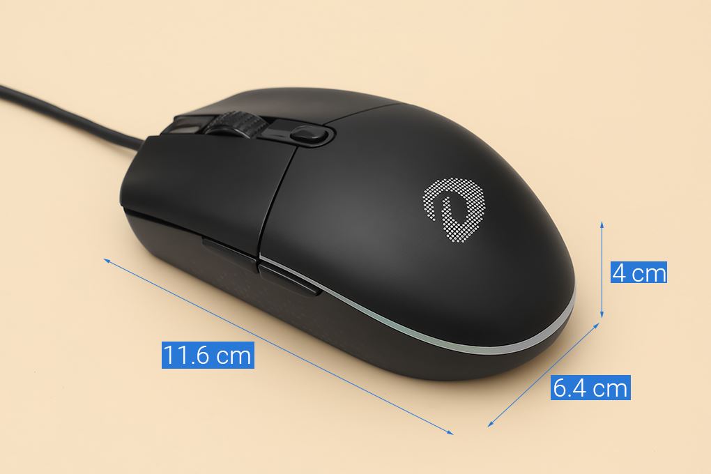 Chuột Có dây Gaming Dareu EM911 Màu Đen