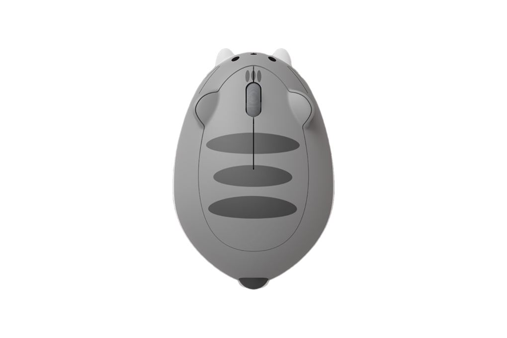 Chuột Không Dây Akko Cat Theme Mouse MIMO Màu Xám