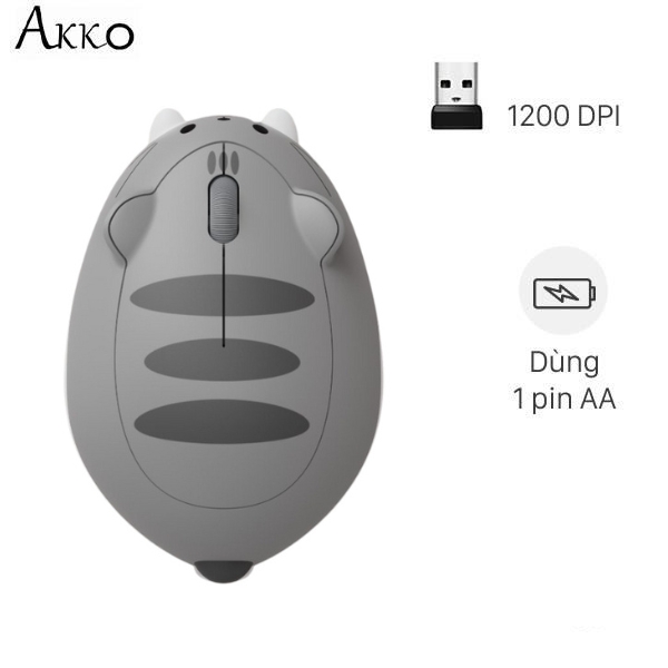 Chuột Không Dây Akko Cat Theme Mouse MIMO