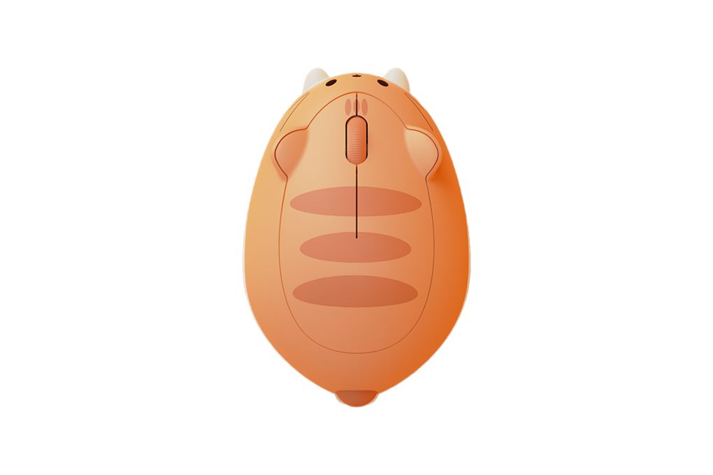 Chuột Bluetooth Akko Cat Theme Mouse Orange KATE Màu Cam