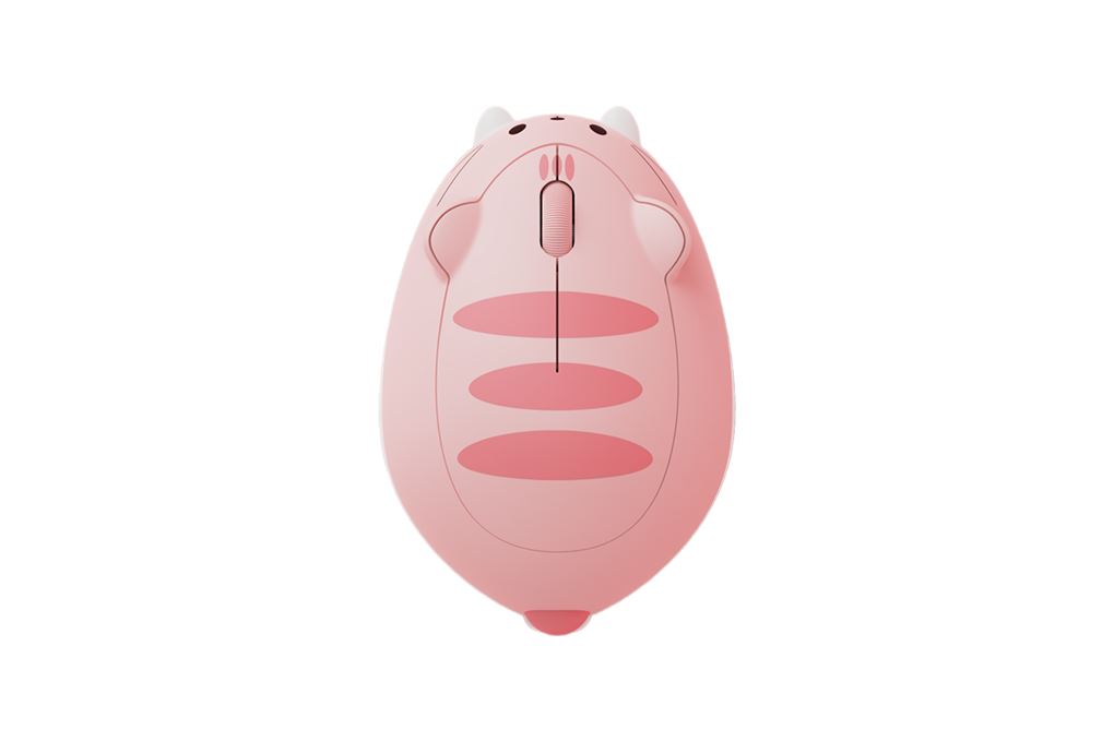 Chuột Bluetooth Akko Cat Theme Mouse Pink ANGIE Màu Hồng