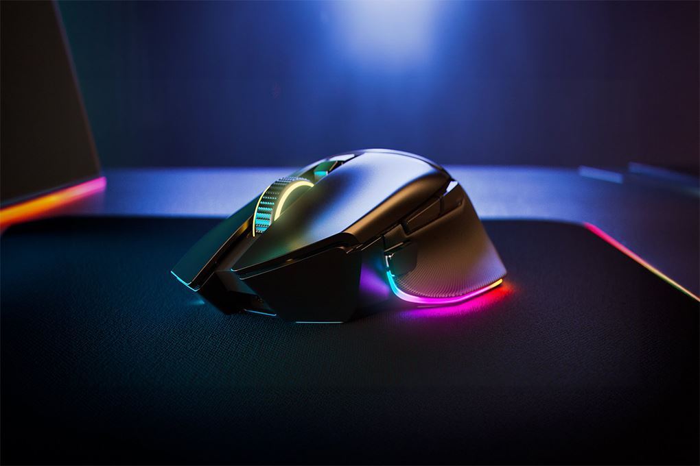 Chuột sạc Bluetooth Gaming Razer Basilisk V3 Pro 35K Màu Đen