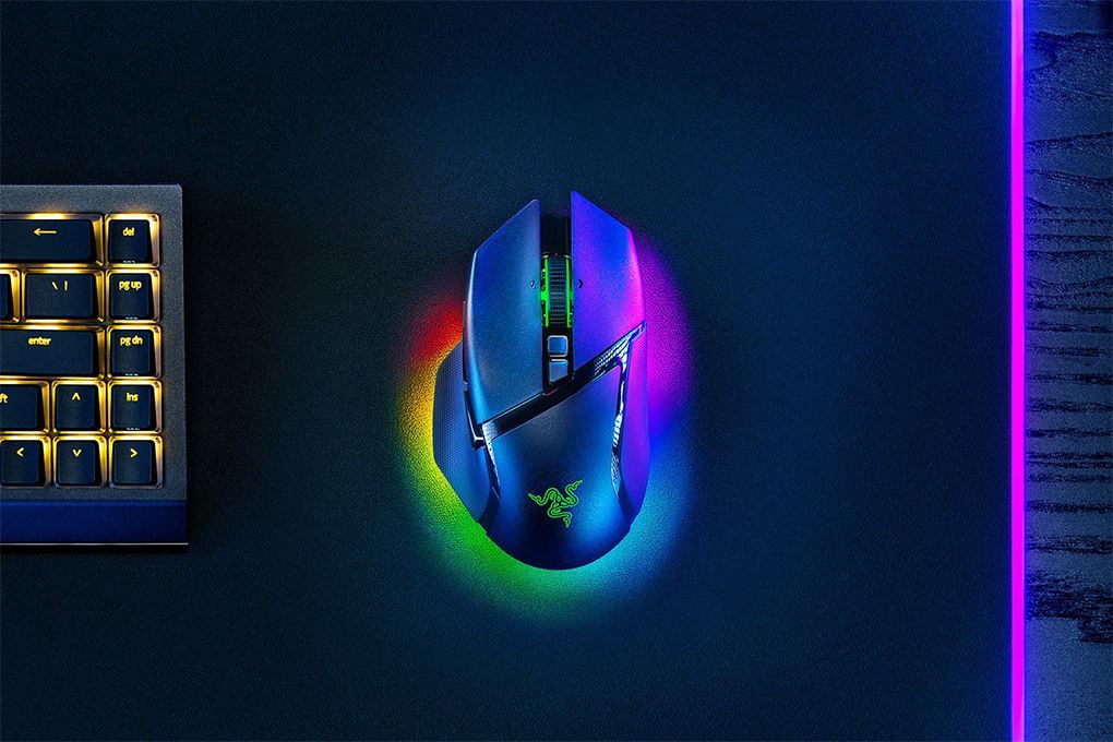 Chuột sạc Bluetooth Gaming Razer Basilisk V3 Pro 35K Màu Đen