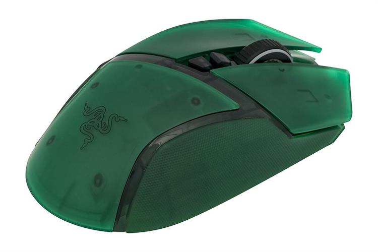 Chuột sạc Bluetooth Gaming Razer Basilisk V3 Pro 35K Phantom Green Edition Màu Xanh lá