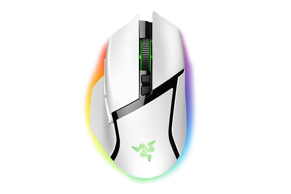 Chuột sạc Bluetooth Gaming Razer Basilisk V3 Pro 35K White Edition Màu Trắng