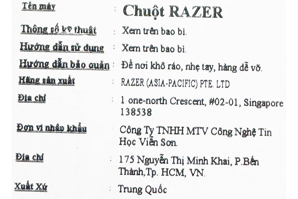 Chuột Có dây Gaming Razer Cobra - 14