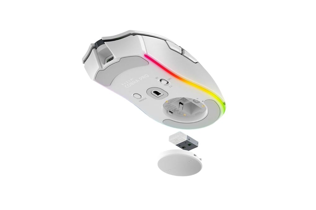Chuột sạc Bluetooth Gaming Razer Cobra Pro White Edition - 4