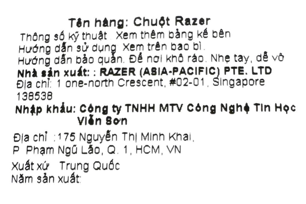 Chuột sạc Không dây Gaming Razer DeathAdder V3 HyperSpeed Màu Đen