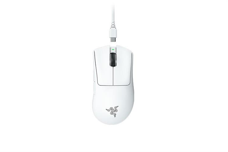 Chuột sạc Không dây Gaming Razer DeathAdder V3 Pro White Edition Màu Trắng