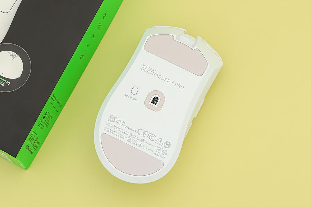 Chuột sạc Không dây Gaming Razer DeathAdder V4 Pro White Edition Màu Trắng
