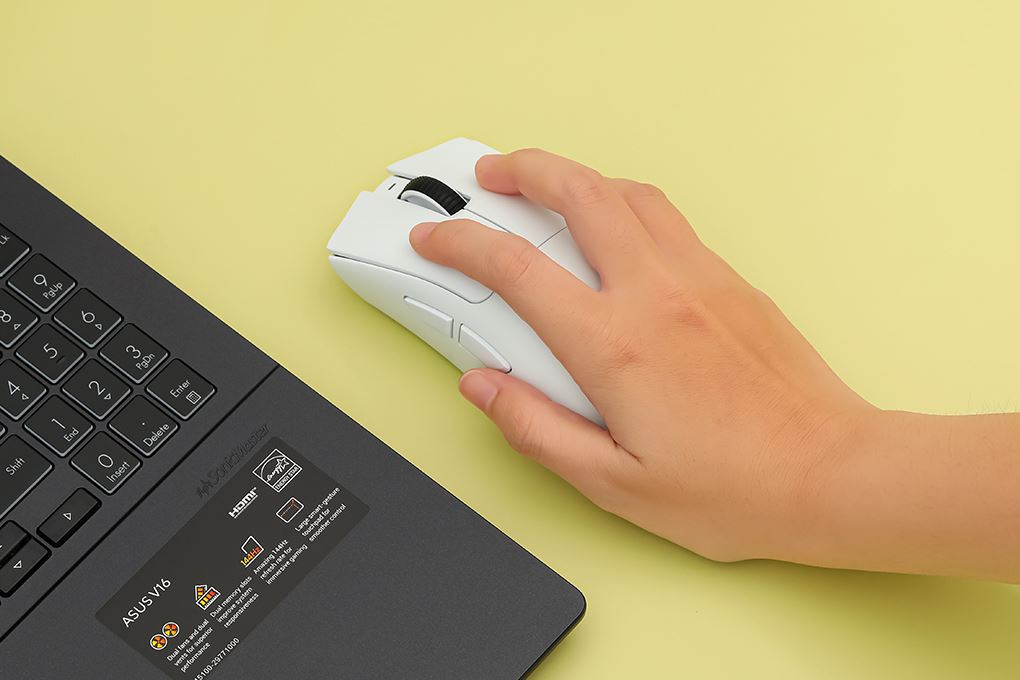 Chuột sạc Không dây Gaming Razer DeathAdder V4 Pro White Edition Màu Trắng