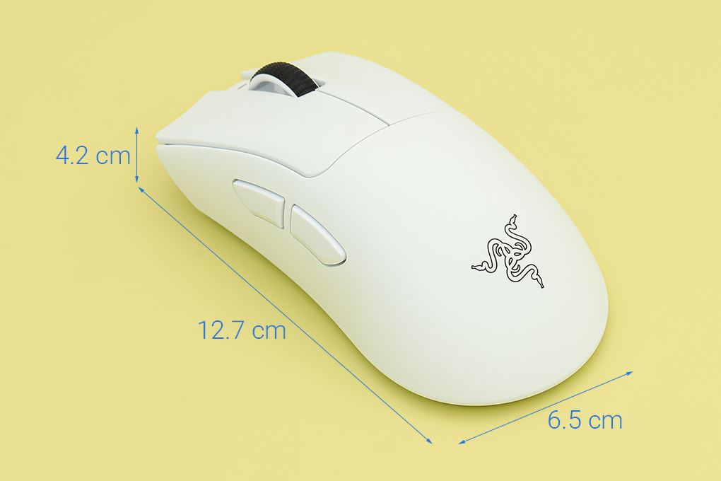 Chuột sạc Không dây Gaming Razer DeathAdder V4 Pro White Edition Màu Trắng