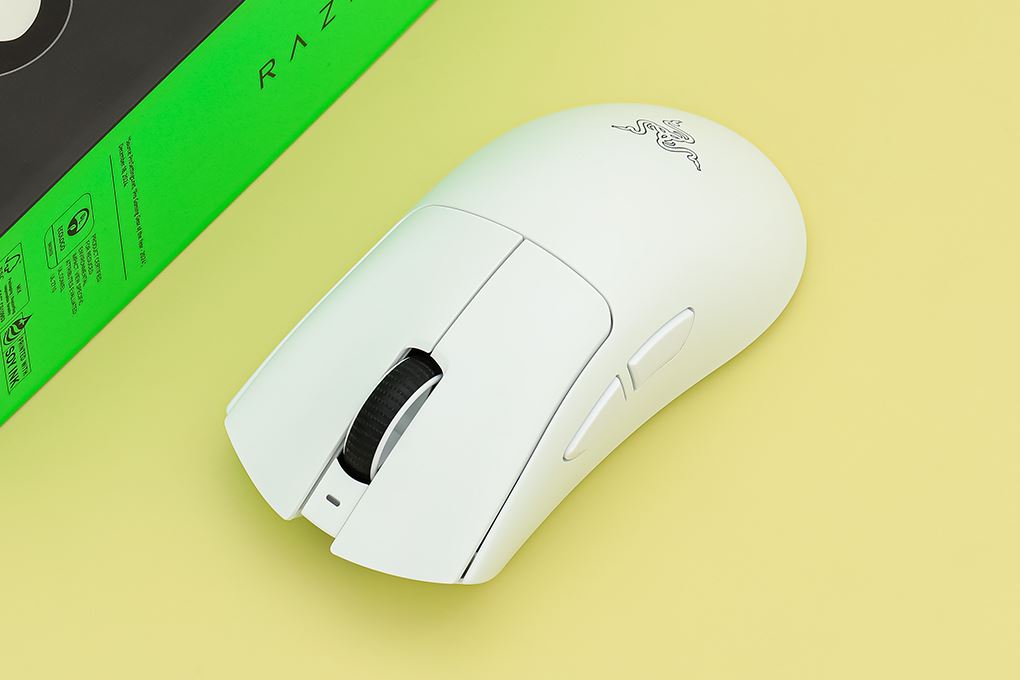 Chuột sạc Không dây Gaming Razer DeathAdder V4 Pro White Edition Màu Trắng