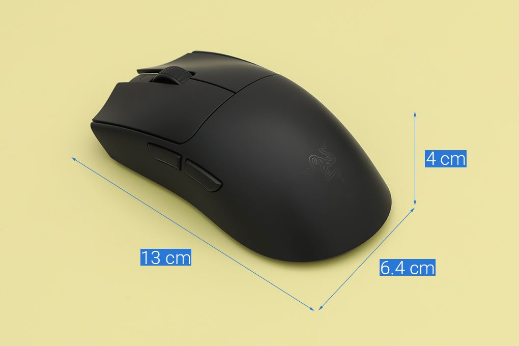 Chuột sạc Không dây Gaming Razer Viper V3 Pro Màu Đen