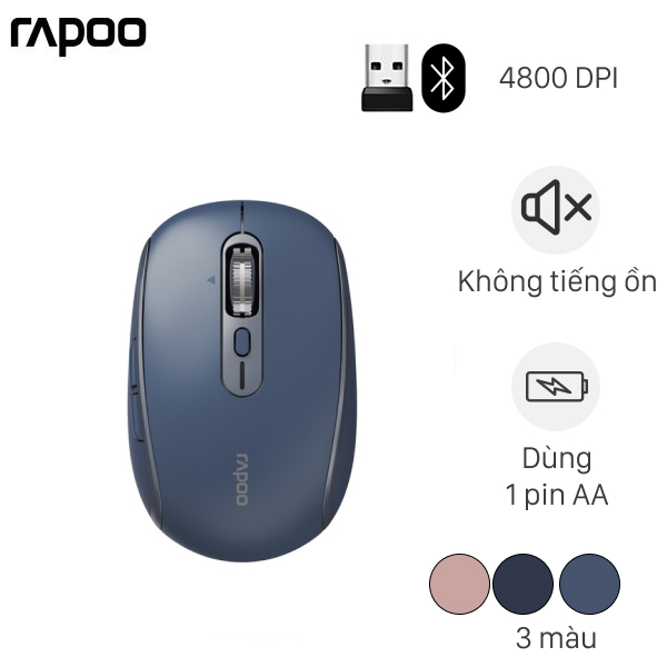 Chuột Bluetooth Silent Rapoo M590
