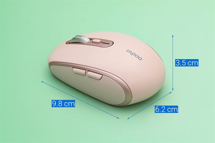 Chuột Bluetooth Silent Rapoo M590 Màu Hồng