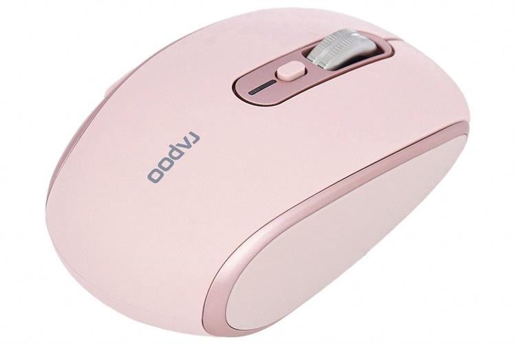 Chuột Bluetooth Silent Rapoo M590 Màu Hồng