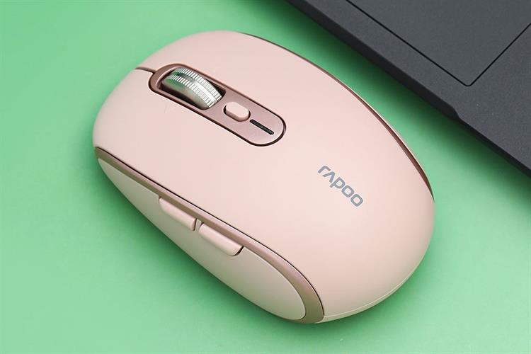 Chuột Bluetooth Silent Rapoo M590 Màu Hồng
