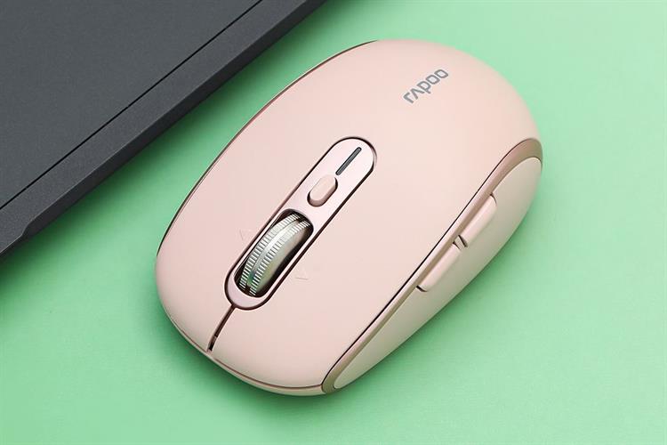 Chuột Bluetooth Silent Rapoo M590 Màu Hồng
