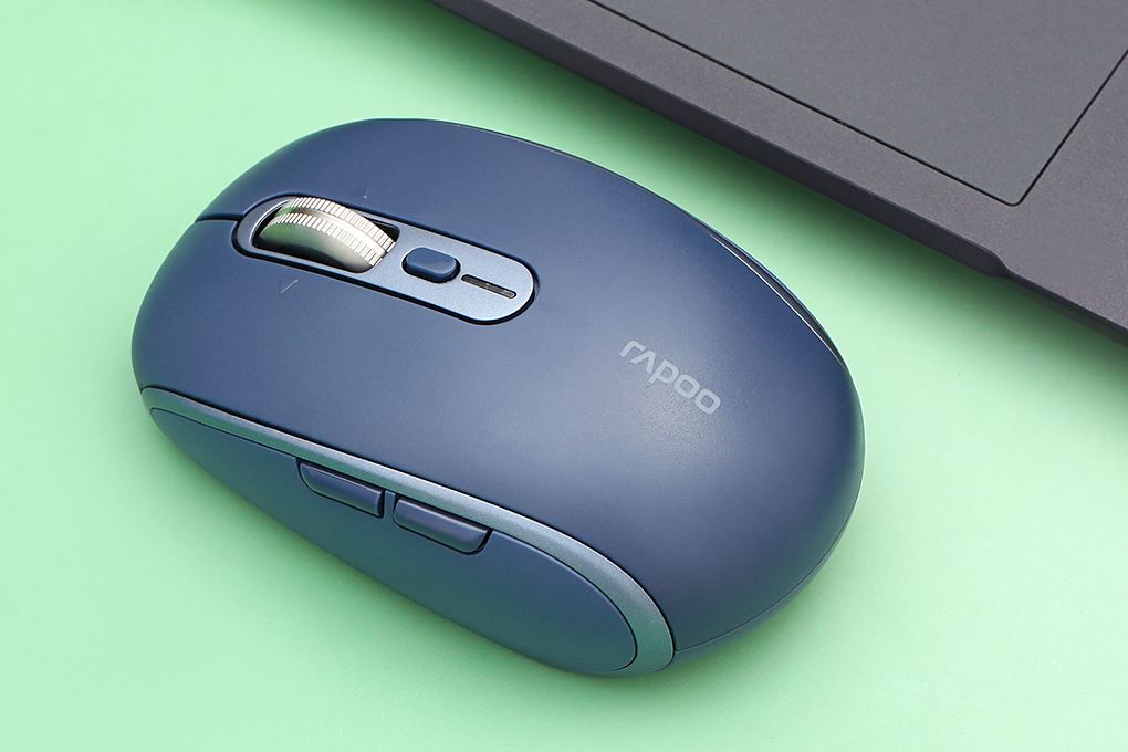 Chuột Bluetooth Silent Rapoo M590 Màu Xanh Dương