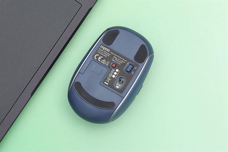 Chuột Bluetooth Silent Rapoo M590 Màu Xanh Dương