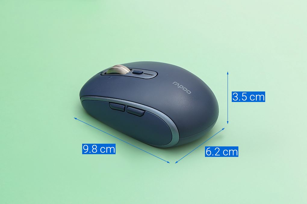 Chuột Bluetooth Silent Rapoo M590 Màu Xanh Dương
