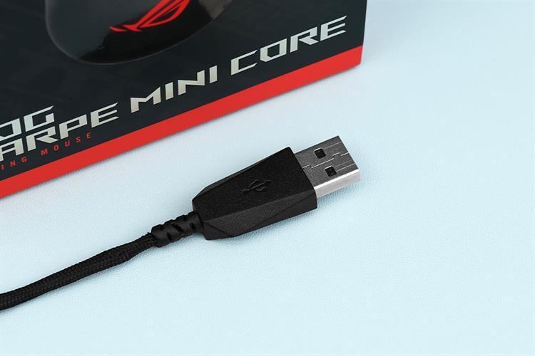 Chuột Có dây Gaming Asus P524 ROG Harpe Mini Core Màu Đen