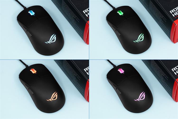 Chuột Có dây Gaming Asus P524 ROG Harpe Mini Core Màu Đen