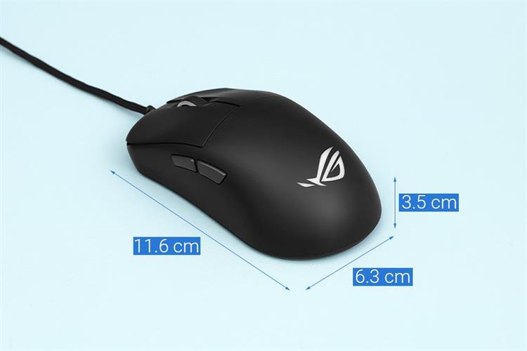 Chuột Có dây Gaming Asus P524 ROG Harpe Mini Core Màu Đen