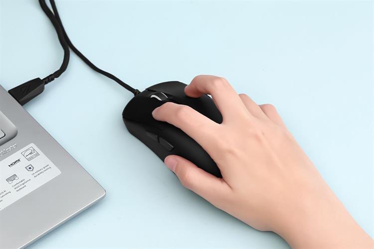 Chuột Có dây Gaming Asus P524 ROG Harpe Mini Core Màu Đen