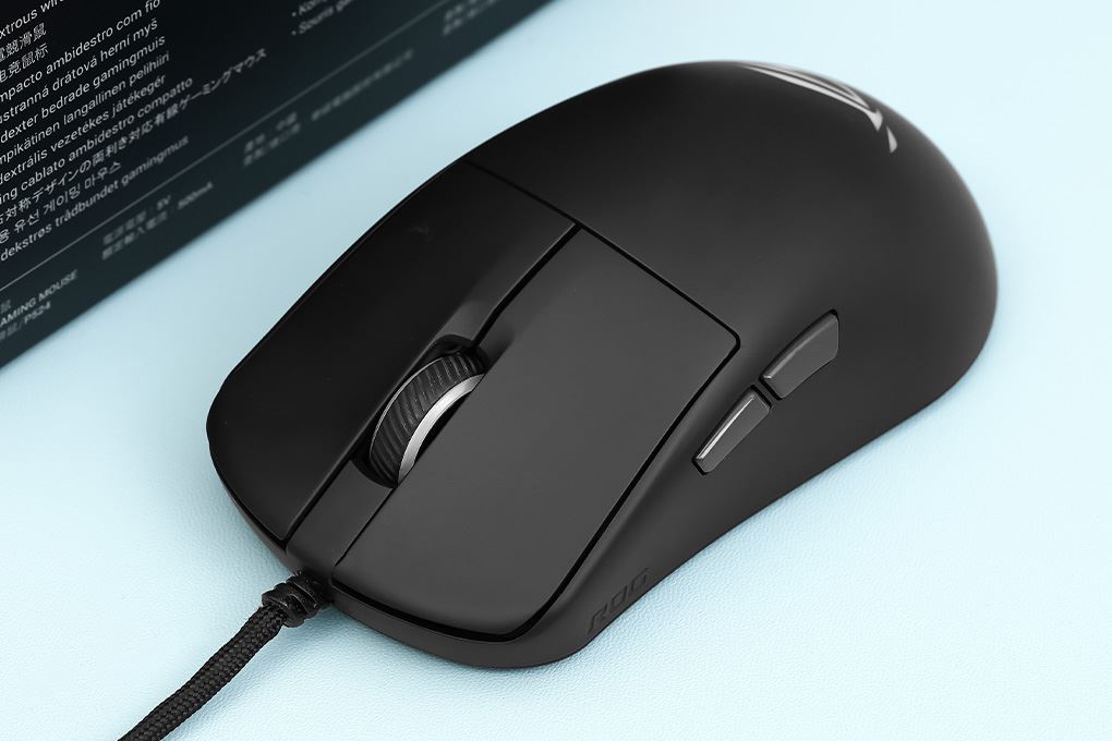 Chuột Có dây Gaming Asus P524 ROG Harpe Mini Core Màu Đen
