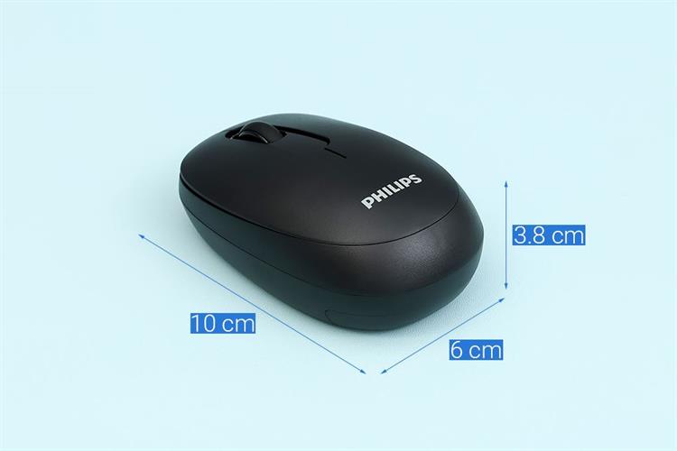 Chuột Không dây Philips SPK7388 Màu Đen