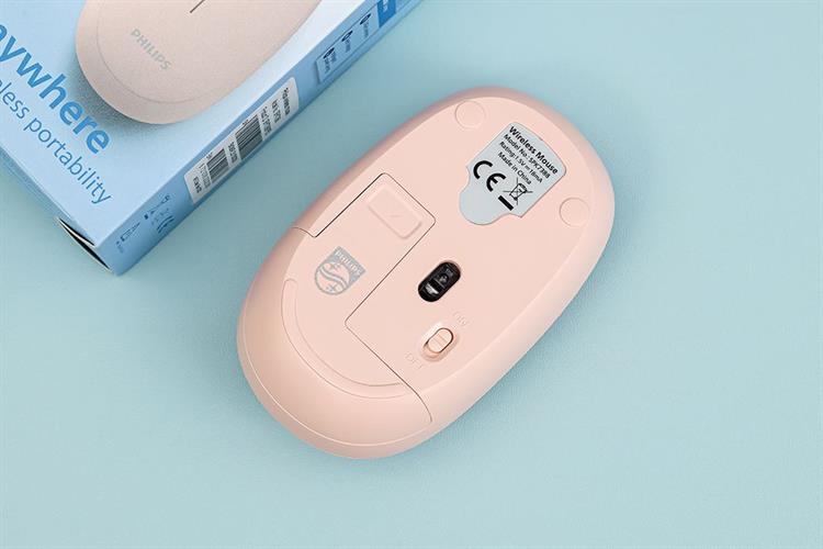 Chuột Không dây Philips SPK7388 Màu Hồng